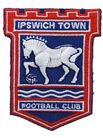 IPSWICH TOWN FOOTBALL CLUB SOCCER EMBROIDERED PATCH #01